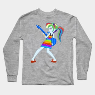 Rainbow Rocking Long Sleeve T-Shirt